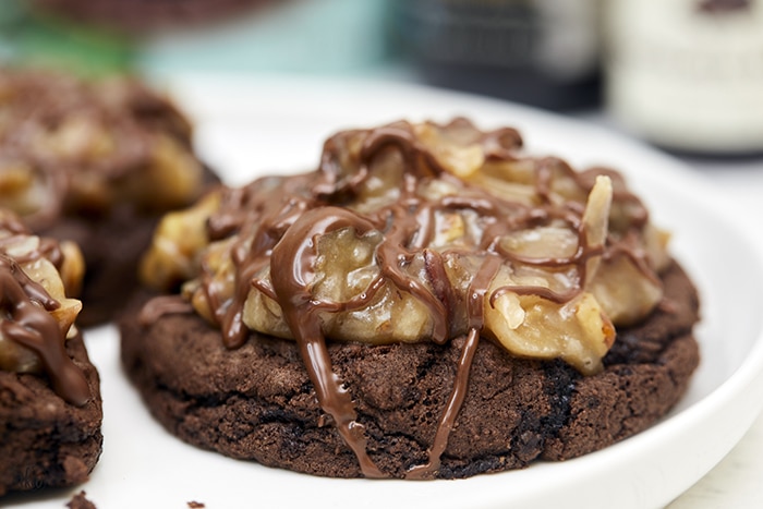 German Chocolate Cookies