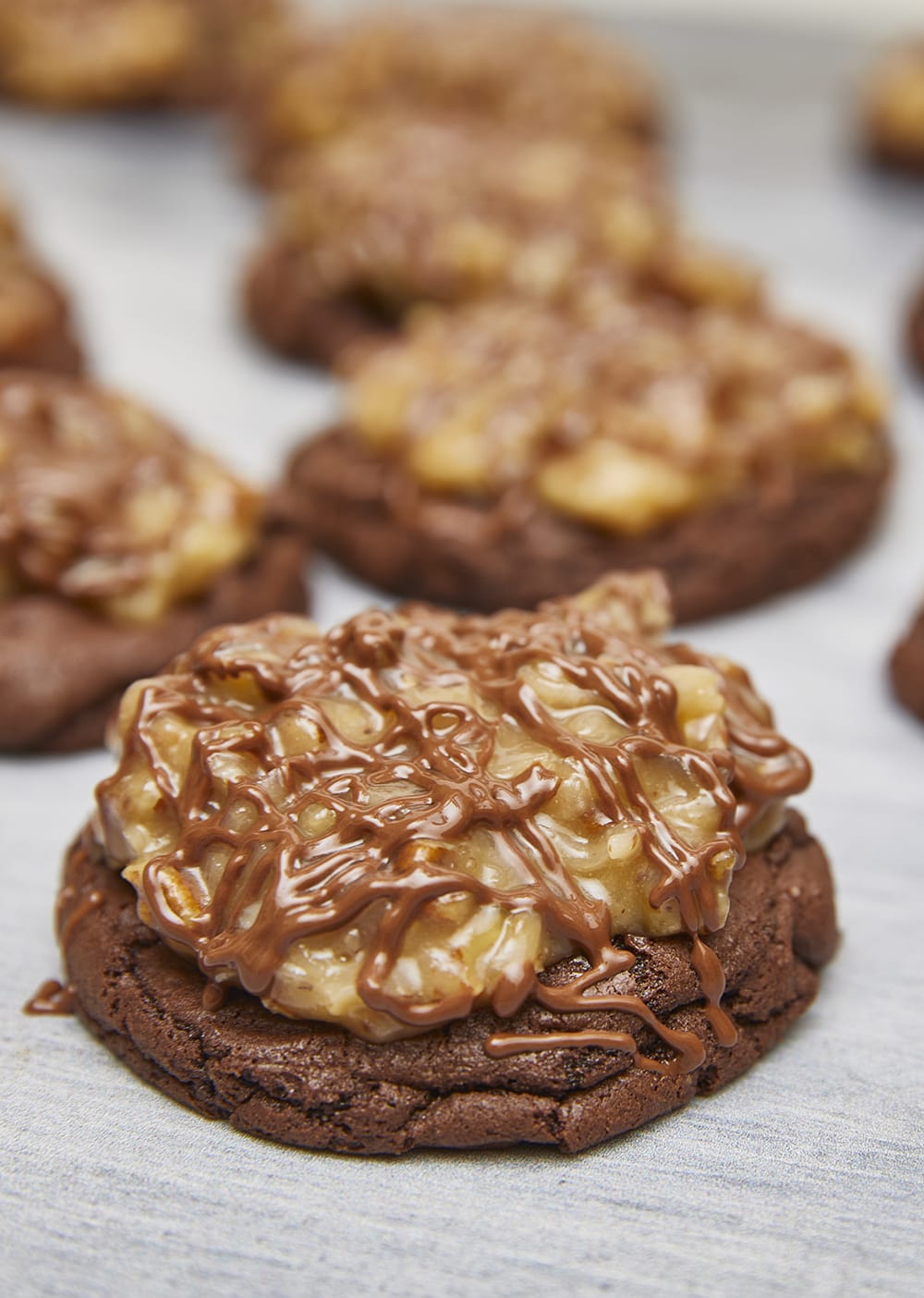 The Ultimate German Chocolate Cookies