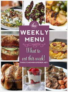 Weekly Menu