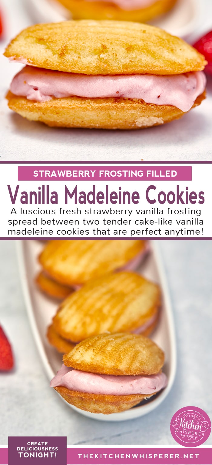 The Easiest Strawberry Madeleine Cookies Recipe