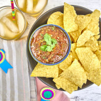 Triple Pepper Roasted Salsa