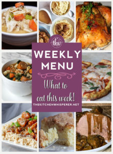 Weekly Menu