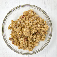 Cinnamon Oat Pecan Streusel