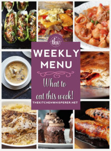 Weekly Menu