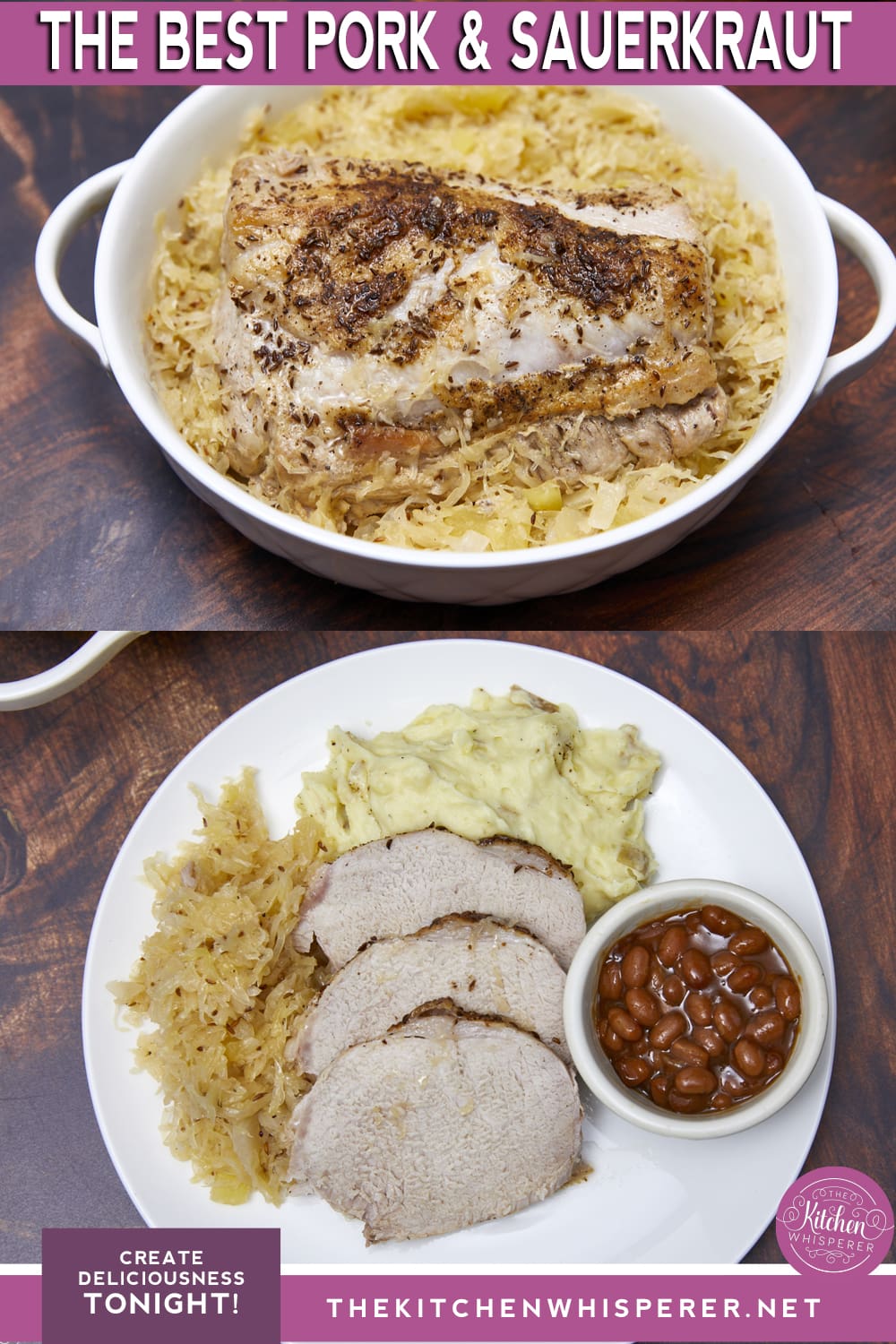 Best Ever Pork Roast And Sauerkraut