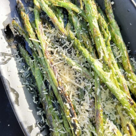 Italian Parmesan Grilled Asparagus Large