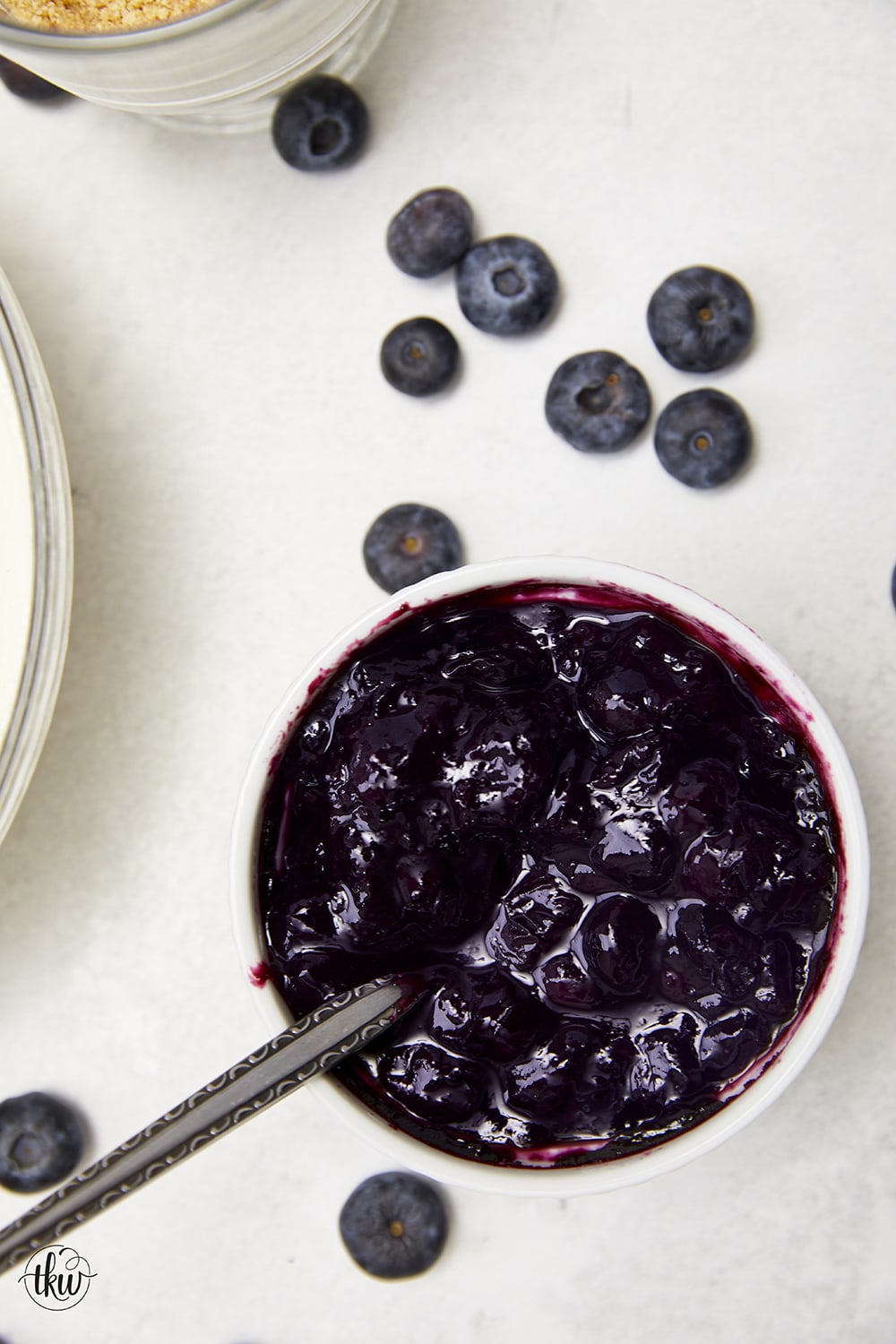 Easy Blueberry Compote With Fresh Blueberries