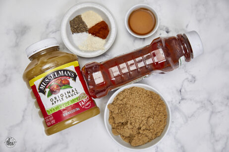 The Most Amazing Sweet & Tangy Apple Sauce BBQ Sauce