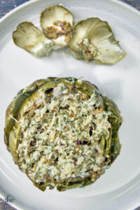 The Best Cheesy Italian Stuffed Artichokes