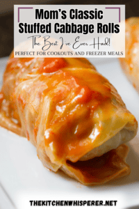 Mom’s Classic Stuffed Cabbage Rolls – The Best Recipe!