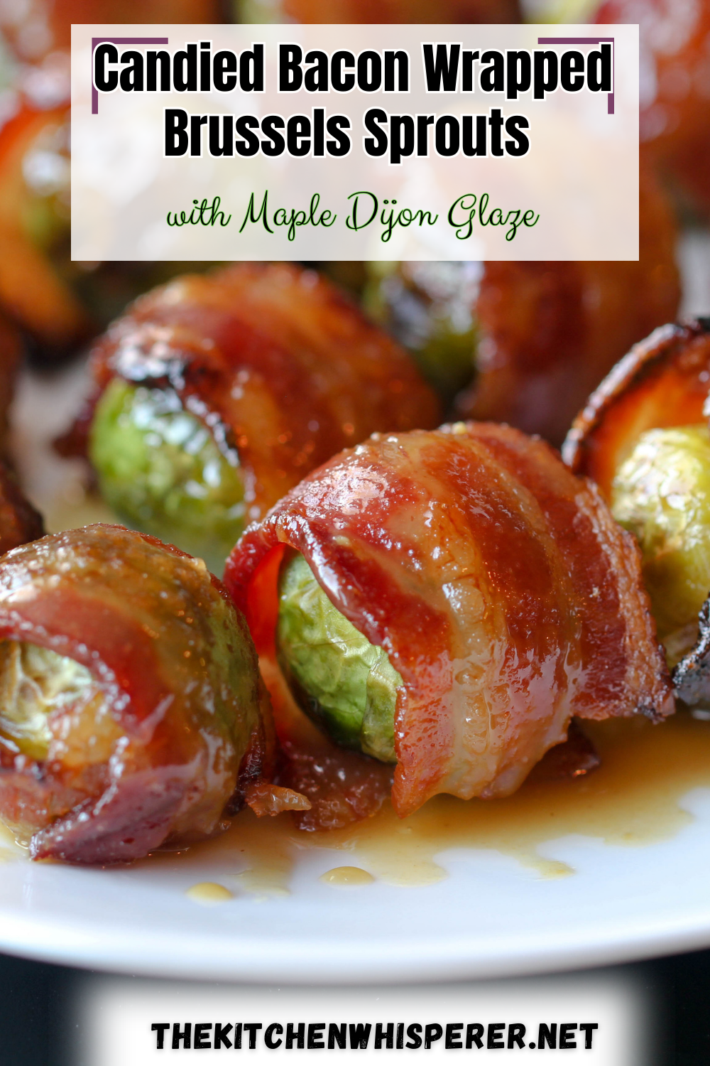 Candied Bacon Turkey Poppers