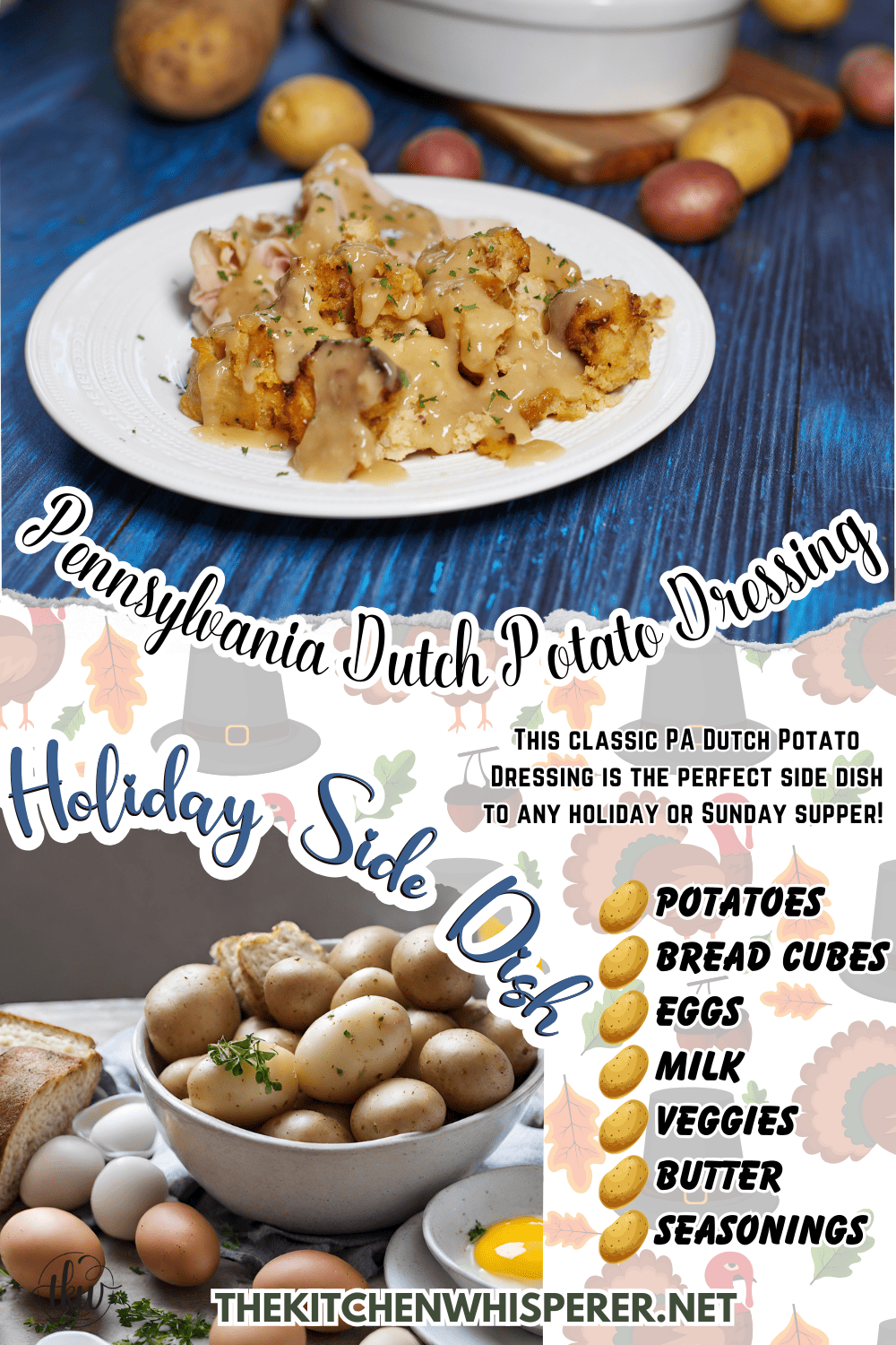 The Best Pennsylvania Dutch Potato Filling Dressing