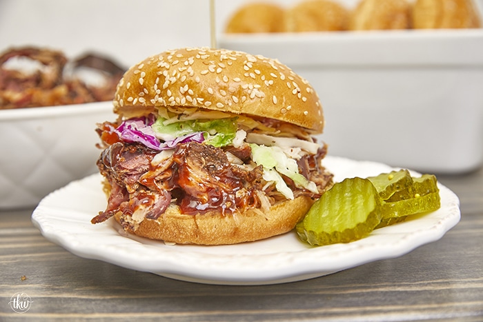 Irresistibly Amazing Smoked Pulled Pork BBQ Sandwiches