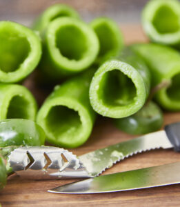 How To Easily Core Jalapeño Peppers