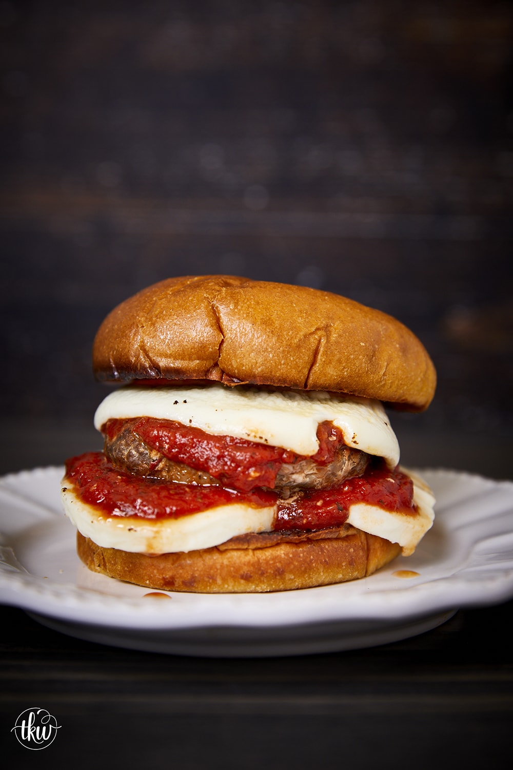 Ultimate Loaded Italian Sausage & Beef Burgers