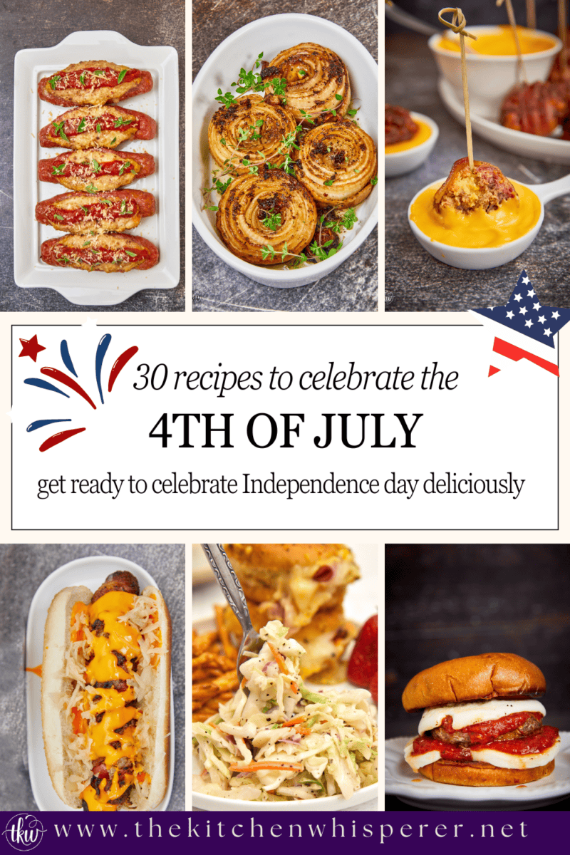 A collection of summer-inspired recipes to celebrate this Memorial Day deliciously. From Smoked Pulled Pork to Bacon Wrapped Meatballs that are a crowd favorite; I have you covered this holiday! 30 Of The Best Recipes For The 4th of July 2024, smoked pork butt, pulled pork, jalapeno poppers, chicken lollipops, best coleslaw, bacon wrapped meatballs, smoked sausage, grilled hotdogs, independence day, summer bbq