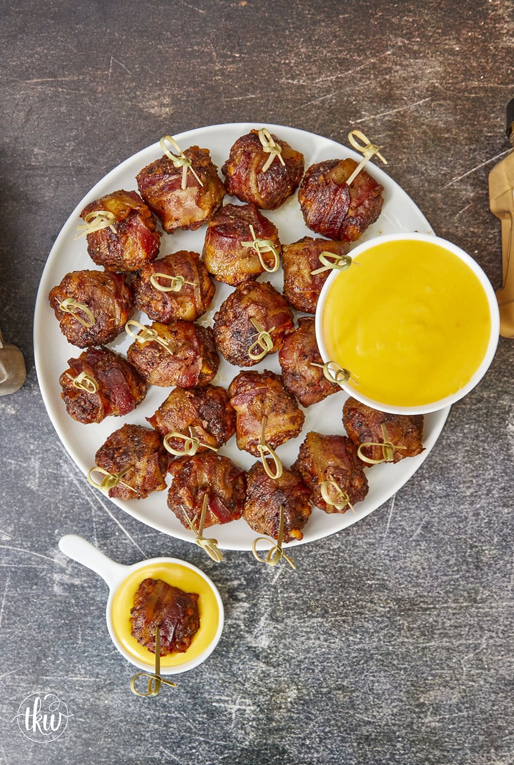 Bacon Wrapped Cheesy Big Daddy Mac Meatballs On The Smoker