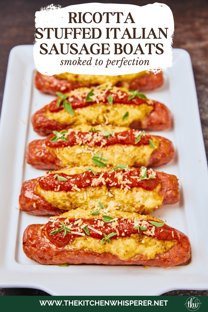 Tantalize your taste buds with a mouthwatering dish that combines the savory goodness of Italian sausage stuffed with the creamy indulgence of ricotta cheese. Fire up the smoker, gather your ingredients, and prepare to elevate your grilling game with this delicious recipe. Ricotta Stuffed Italian Sausage Boats on the Smoker, cheesy italian sausage, stuffed sausage, smoked sausages, yoder smoker sausage, smoked sausage boats