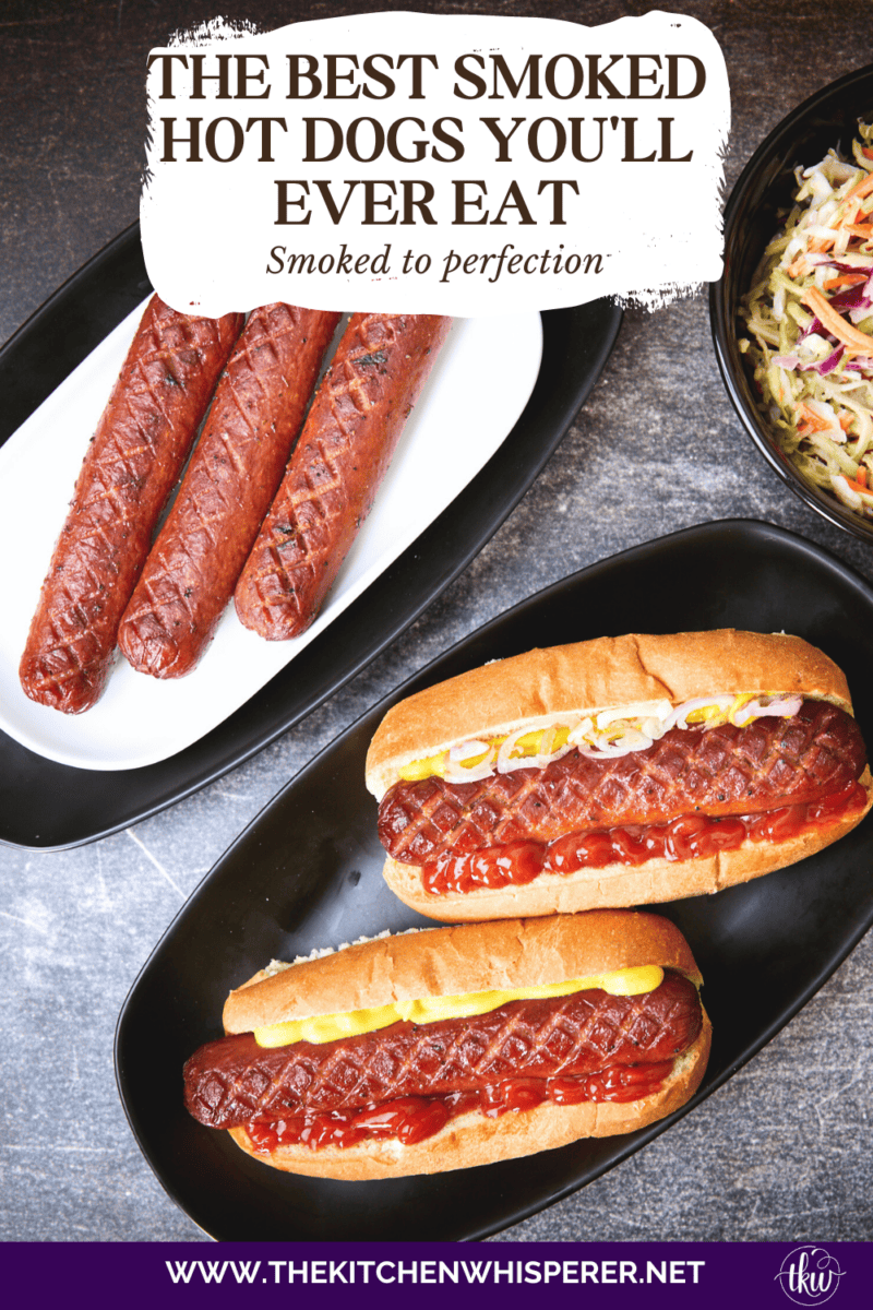 Are you looking to take your cookout game to the next level? Cross-hatching hotdogs, seasoning them with brisket seasoning, and smoking them make them one of the best hot dogs you'll ever have! The Best Smoked Hot Dogs You'll Ever Eat, cross-hatch cut hot dogs, yoder smoked hot dogs, grilled hot dogs, cook out foods, football food, game day eats