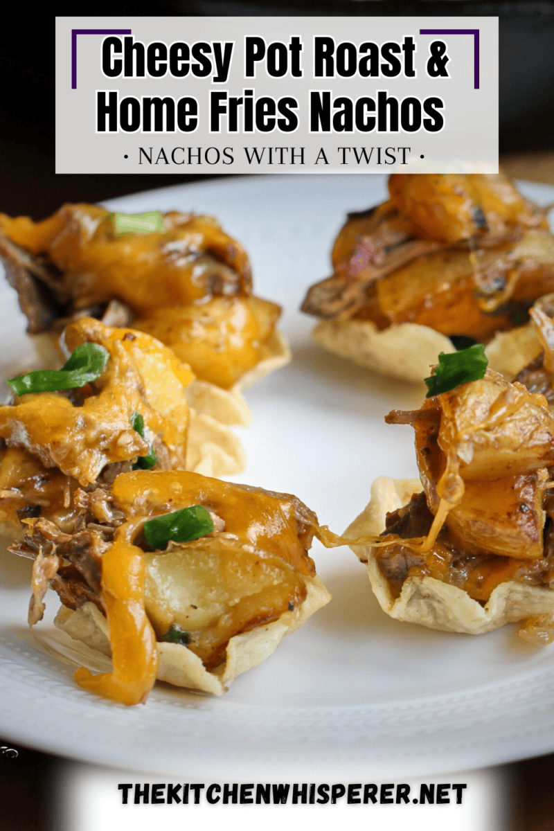 Transform your leftover pot roast into a mouthwatering dish. Crispy home fries, tortilla chips, and melted cheese come together in this unique twist on classic nachos. It's time to rethink how to enjoy your leftovers.