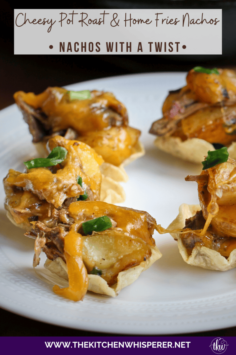 Transform your leftover pot roast into a mouthwatering dish. Crispy home fries, tortilla chips, and melted cheese come together in this unique twist on classic nachos. It's time to rethink how to enjoy your leftovers.