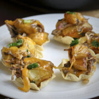 Transform your leftover pot roast into a mouthwatering dish. Crispy home fries, tortilla chips, and melted cheese come together in this unique twist on classic nachos. It's time to rethink how to enjoy your leftovers.