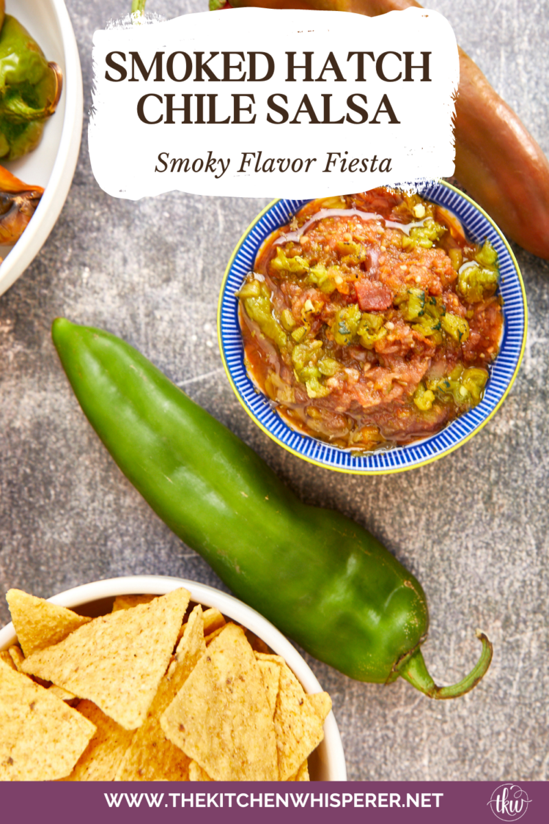 Smoking your vegetables is the secret ingredient you've been missing to elevate your salsa to something truly outstanding. Adding a smoky twist can transform your hatch chile salsa into a flavor fiesta like no other! The Best Smoked Hatch Chile Salsa, red hatch salsa, hatch chile season, smoked vegetables, chips and salsa, restaurant salsa, salsa fiesta, yoder smokers smoked salsa