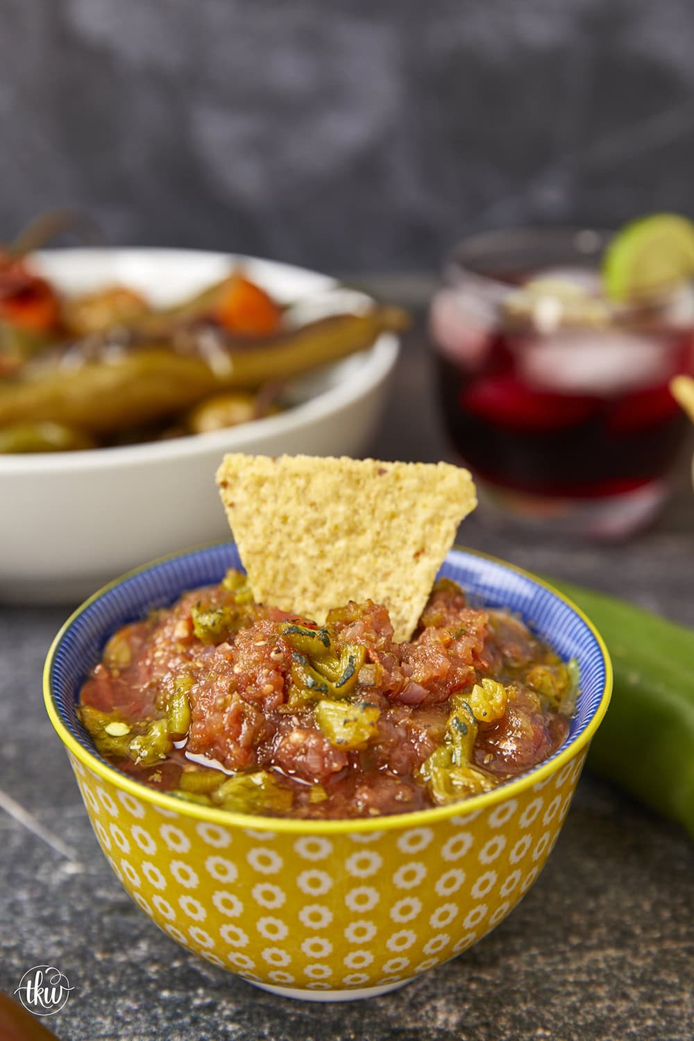 The Best Smoked Hatch Chile Salsa