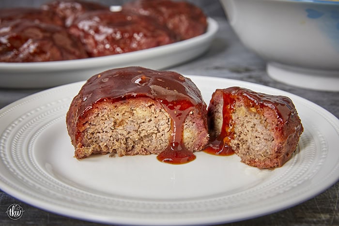 The Best BBQ Brisket Smoked Individual Meatloaves