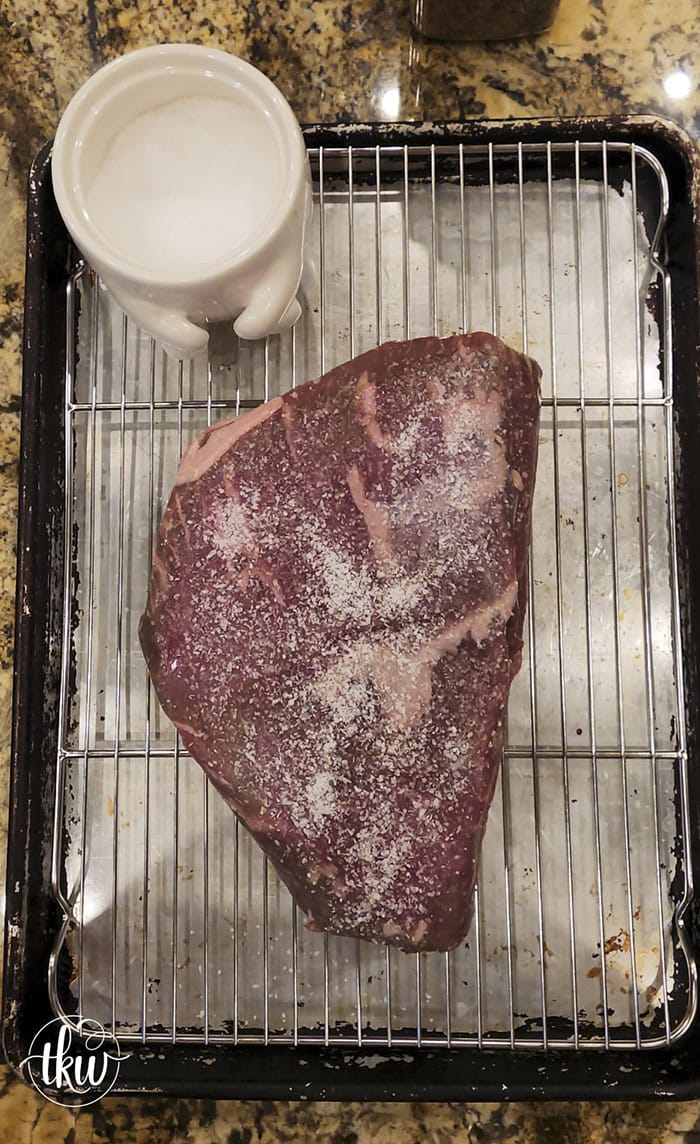 Just a few ingredients are needed for one of the beefiest, most incredible cuts of smoked beef you'll ever sink your teeth into!