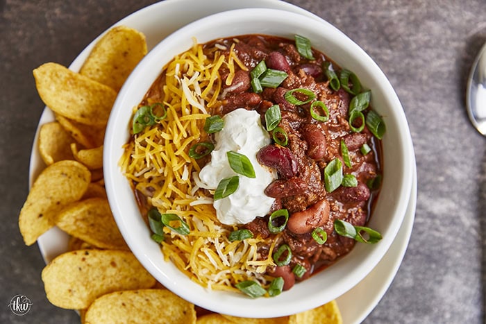 When the weather turns chilly, nothing warms the soul like a hearty chili. Award-winning beef and bean chili is a classic comfort food.