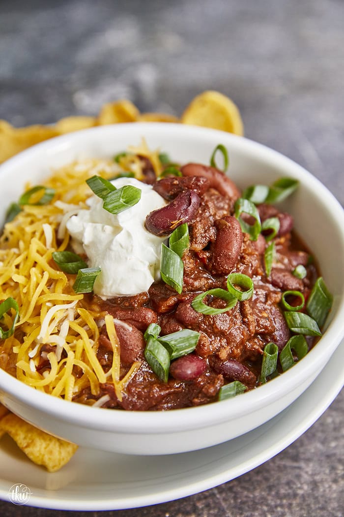 When the weather turns chilly, nothing warms the soul like a hearty chili. Award-winning beef and bean chili is a classic comfort food.