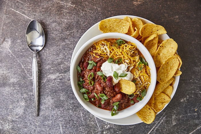 When the weather turns chilly, nothing warms the soul like a hearty chili. Award-winning beef and bean chili is a classic comfort food.