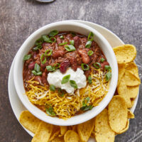 When the weather turns chilly, nothing warms the soul like a hearty chili. Award-winning beef and bean chili is a classic comfort food.