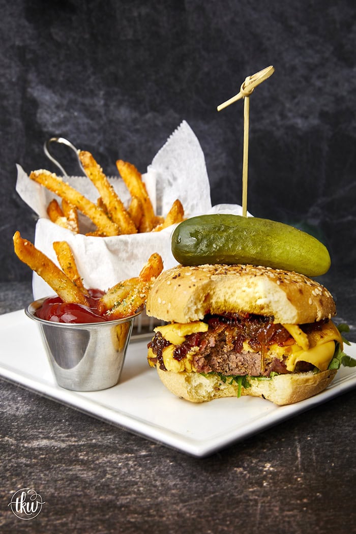 If you crave a juicy and crispy burger, I got you! Smoking ground brisket combined with a reverse sear method makes for the most amazing burger you'll ever have!