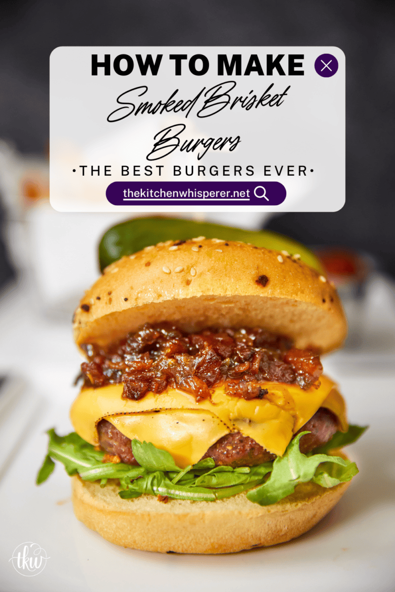 If you crave a juicy and crispy burger, I got you! Smoking ground brisket combined with a reverse sear method makes for the most amazing burger you'll ever have!