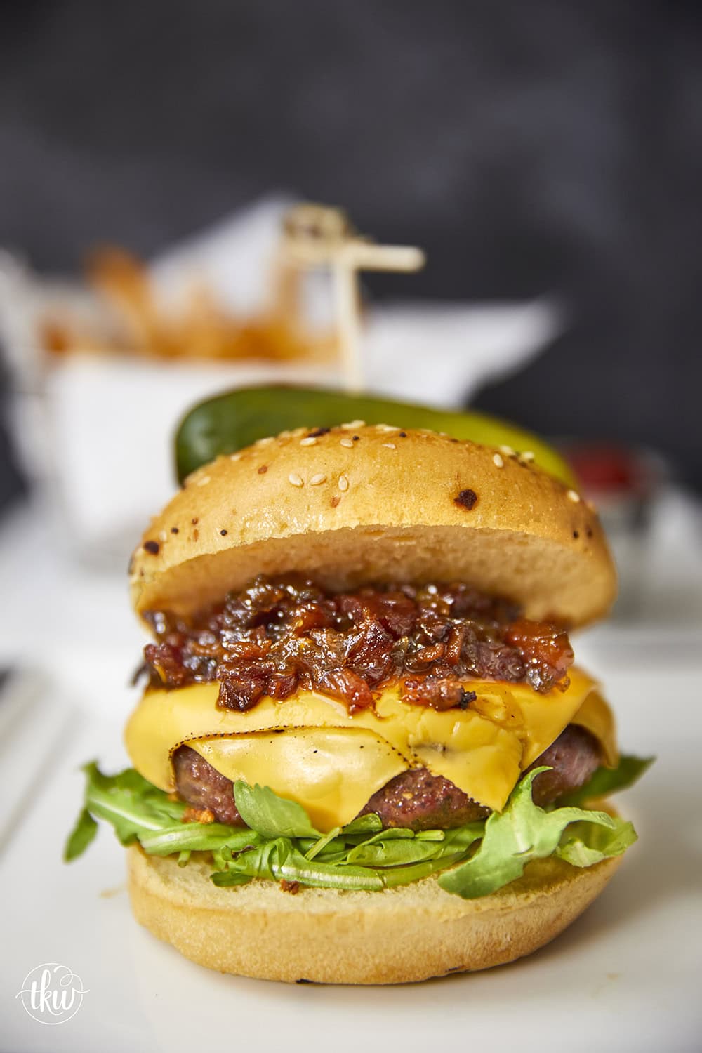 If you crave a juicy and crispy burger, I got you! Smoking ground brisket combined with a reverse sear method makes for the most amazing burger you'll ever have!