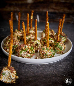 The Best Smoked Cream Cheese Ball Loaded Bites