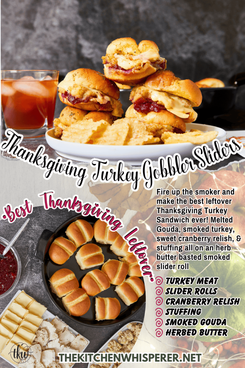 Find out how to transform your Thanksgiving leftovers into the best smoked gobbler slider sandwich you'll ever eat!