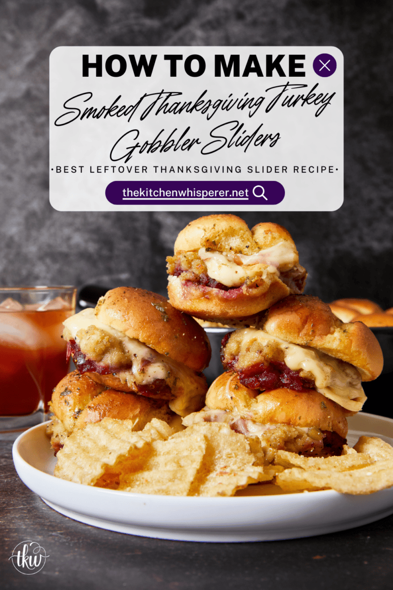 Find out how to transform your Thanksgiving leftovers into the best smoked gobbler slider sandwich you'll ever eat!