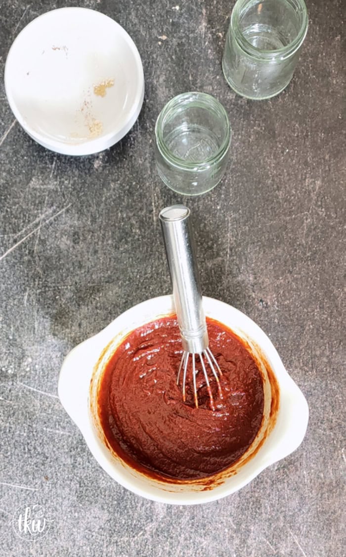 Using simple pantry ingredients, learn to make chili sauce from scratch in minutes! It's the perfect combination of sweet and savory for seafood, sauces, and dips! Skip the store-bought stuff and make it at home!