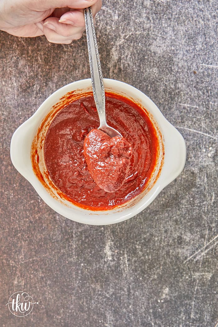 Using simple pantry ingredients, learn to make chili sauce from scratch in minutes! It's the perfect combination of sweet and savory for seafood, sauces, and dips! Skip the store-bought stuff and make it at home!