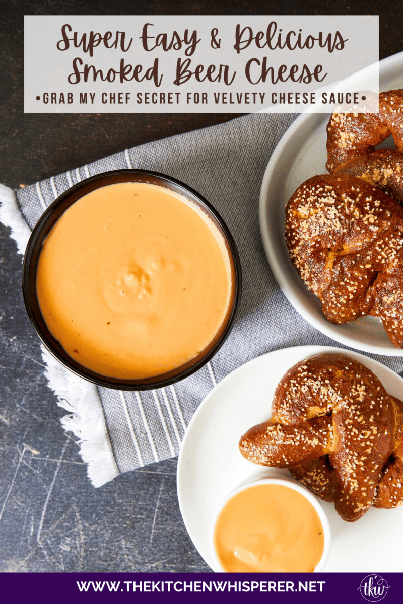 If you like ooey, gooey, and ultra-velvety beer cheese, this recipe will become your new go-to! It's velvety, rich, and made with a secret ingredient that will elevate your cheese game! You'll fall in love once you taste this rich, smoky beer cheese goodness!