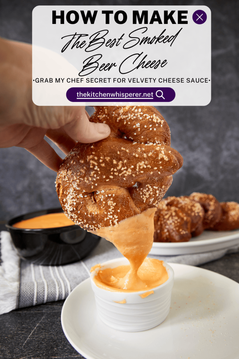 If you like ooey, gooey, and ultra-velvety beer cheese, this recipe will become your new go-to! It's velvety, rich, and made with a secret ingredient that will elevate your cheese game! You'll fall in love once you taste this rich, smoky beer cheese goodness!