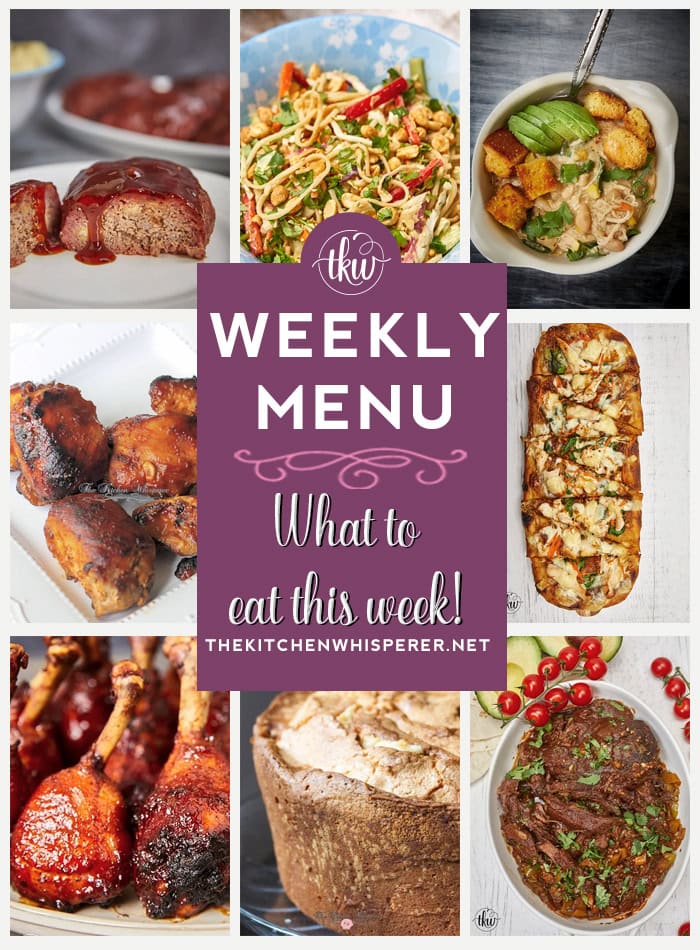 Weekly Menu – 7 Amazing Dinners Plus Dessert