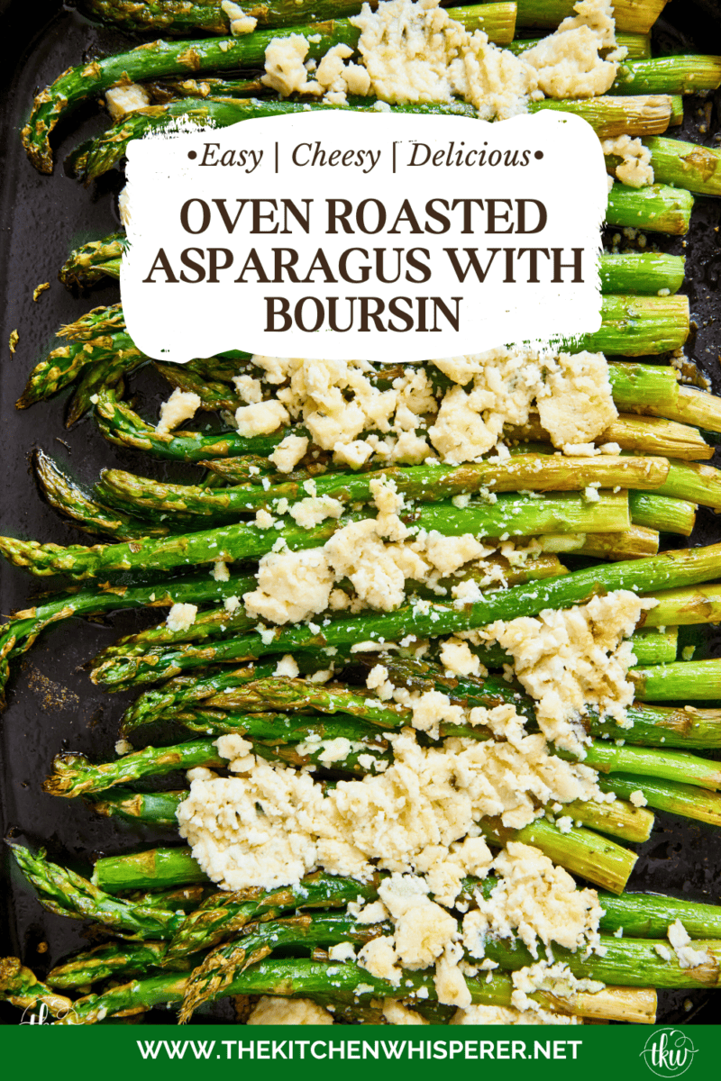 Elevate your roasted asparagus with creamy Boursin cheese by adding a touch of indulgence that takes it to the next level. It’s a foolproof side dish full of bold flavors and something you’ll want to make again and again!