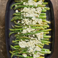 Elevate your roasted asparagus with creamy Boursin cheese by adding a touch of indulgence that takes it to the next level. It’s a foolproof side dish full of bold flavors and something you’ll want to make again and again!