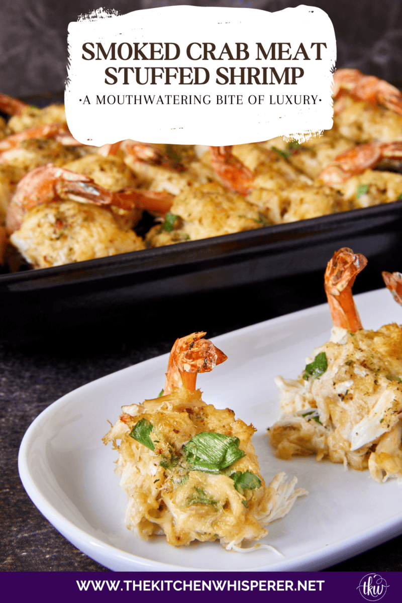 Transform your next meal with these smoky, tender shrimp stuffed with a rich jumbo lump crab filling; all topped off with a decadent garlic shallot butter sauce that’ll leave everyone craving more!