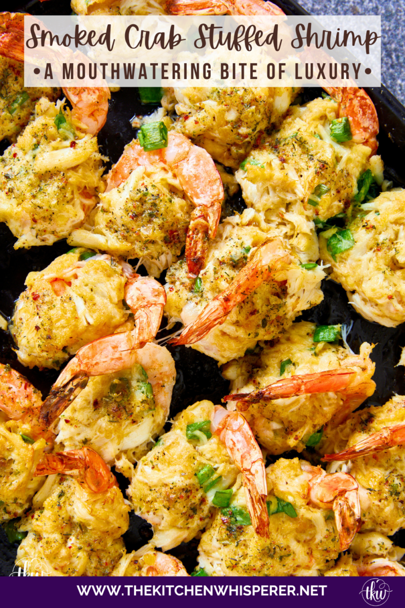 Transform your next meal with these smoky, tender shrimp stuffed with a rich jumbo lump crab filling; all topped off with a decadent garlic shallot butter sauce that’ll leave everyone craving more!