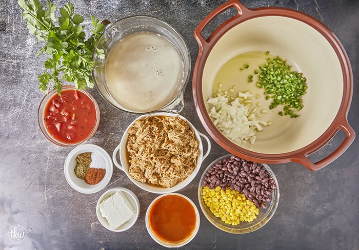 This Creamy Cheesy Chicken Enchilada Soup is the perfect blend of comfort and spice, made with simple pantry staples. Juicy shredded chicken, fire-roasted tomatoes, black beans, and peppers come together in a velvety broth infused with smoky Mexican spices. This soup delivers all the flavors of classic enchiladas in one easy, one-pot recipe.